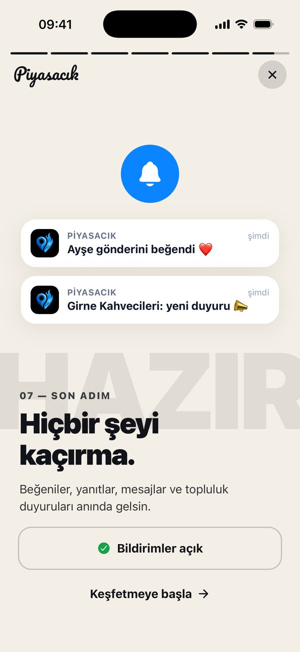 Bildirimler tanıtımı